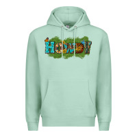 Seafoam Western Howdy Premium Hoodie - texasbilliewilder
