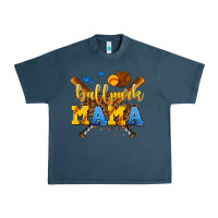 Midnight Navy ballpark mama Urban Heavy Tee - AdoDesignShop