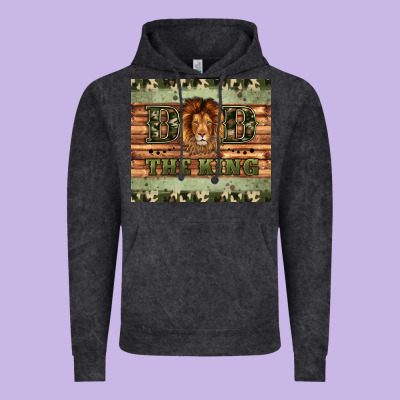 Dad The King Vintage Hoodie Designed By Artiststas