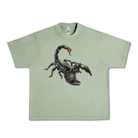 Oil Green scorpion Urban Heavy Tee - LillyAllenDesigns