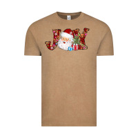Vintage Coffee joy christmas santa Vintage Tee - AdoDesignShop