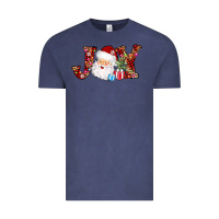 Vintage Denim joy christmas santa Vintage Tee - AdoDesignShop