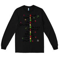 Black black history Long Sleeve Tee - MaliasSmallBusiness