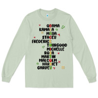 Matcha black history Long Sleeve Tee - MaliasSmallBusiness