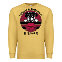 Antique Gold I kissed a dog and I like it Premium Sweatshirt - Bettercallsaul