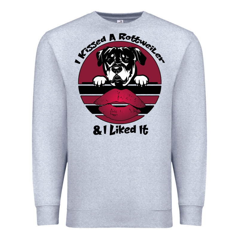 I Kissed A Dog And I Like It Premium Sweatshirt by Bettercallsaul | Teevron