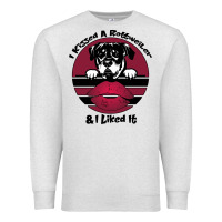Oatmeal Heather I kissed a dog and I like it Premium Sweatshirt - Bettercallsaul