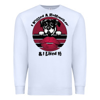 White I kissed a dog and I like it Premium Sweatshirt - Bettercallsaul