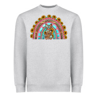 Western Easter Rainbow Heavyweight Sweatshirt | Teevron