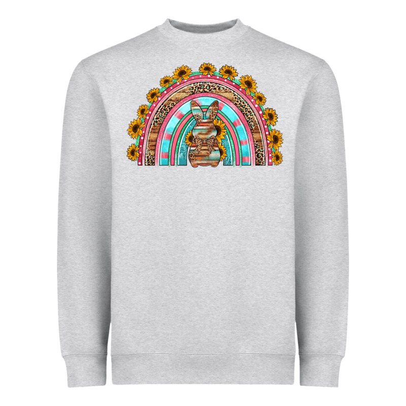 Western Easter Rainbow Heavyweight Sweatshirt by Jasminsmagicworld | Teevron