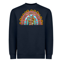 Navy western easter rainbow Heavyweight Sweatshirt - Jasminsmagicworld