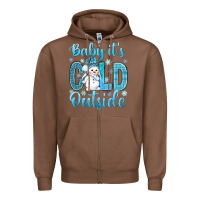 Chestnut baby it's cold outside bbs Zipper Hoodie - BundleAndBundleShop