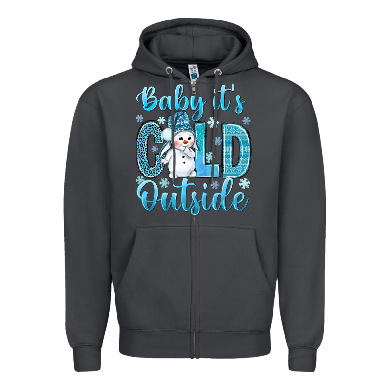Baby It's Cold Outside Bbs Zipper Hoodie by BundleAndBundleShop | Teevron