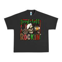 Pigment Black jingle bell rockin skeleton christmas Urban Heavy Tee - Jasminsmagicworld