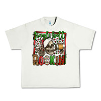 Pistachio jingle bell rockin skeleton christmas Urban Heavy Tee - Jasminsmagicworld