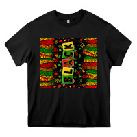 Black black license letters Heavy Core Tee - Zillion Design Studio