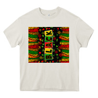 Cream black license letters Heavy Core Tee - Zillion Design Studio