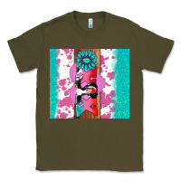 Army Green v.d xoxo gemstone Classic Tee - AdoDesignShop