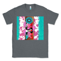 Charcoal Heather v.d xoxo gemstone Classic Tee - AdoDesignShop