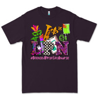 Plum mardi gras lpn licensed practical nurse Premium Tee - AdoDesignShop