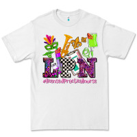 White mardi gras lpn licensed practical nurse Premium Tee - AdoDesignShop
