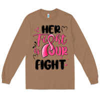 Toasted Coconut her fight is our fight Long Sleeve Tee - MaliasSmallBusiness