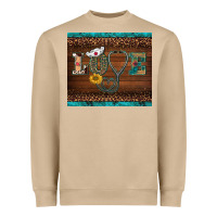 Mushroom western nurse love tumbler Heavyweight Sweatshirt - BarkalooDesign