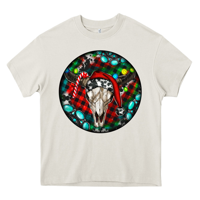Christmas Skull Heavy Core Tee by RanaPortraitStore | Teevron
