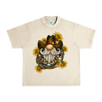 Sandshell cowboy gnome sunflower rope Urban Heavy Tee - BarkalooDesign