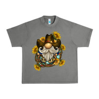 Tornado cowboy gnome sunflower rope Urban Heavy Tee - BarkalooDesign