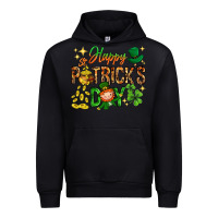 Black Happy St. Patrick's Day Urban Hoodie - HowdyJamesFarm
