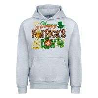 Heather Grey Happy St. Patrick's Day Urban Hoodie - HowdyJamesFarm