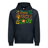 Navy Happy St. Patrick's Day Urban Hoodie - HowdyJamesFarm