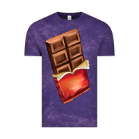 Cloud Purple chocolate Vintage Tee - AdoDesignShop