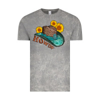 Cloud Rock howdy leopard tooled leather hat Vintage Tee - AdoDesignShop