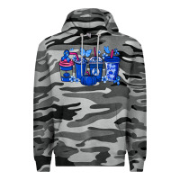 Slate Camo Colon Cancer coffee cups blue ribbon Premium Hoodie - NancyCooperArtShop