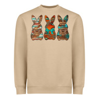 Mushroom western easter bunnies Heavyweight Sweatshirt - Jasminsmagicworld