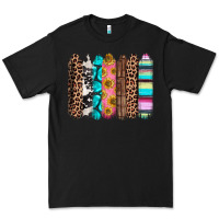 Black Western brushstrokes Premium Tee - CTS Tumbler Store