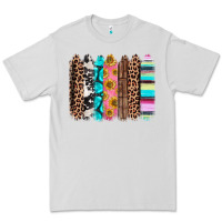 Dove Grey Western brushstrokes Premium Tee - CTS Tumbler Store
