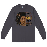 Smoke afro woman smart loved powerful Long Sleeve Tee - MaliasSmallBusiness