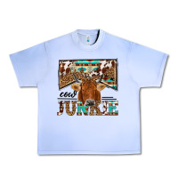Grape Ice cow junkie Urban Heavy Tee - NancyCooperArtShop