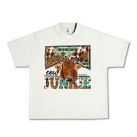 Pistachio cow junkie Urban Heavy Tee - NancyCooperArtShop