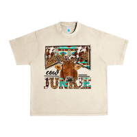 Sandshell cow junkie Urban Heavy Tee - NancyCooperArtShop