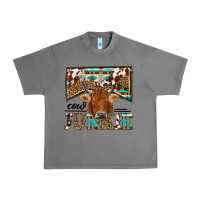 Tornado cow junkie Urban Heavy Tee - NancyCooperArtShop