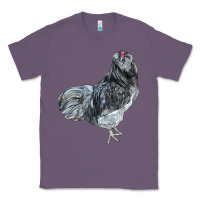 Lavender Ameraucana Rooster Classic Tee - LillyAllenDesigns