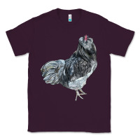 Plum Ameraucana Rooster Classic Tee - LillyAllenDesigns