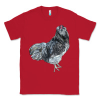 Red Ameraucana Rooster Classic Tee - LillyAllenDesigns