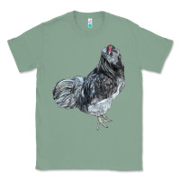 Sage Ameraucana Rooster Classic Tee - LillyAllenDesigns