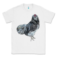 White Ameraucana Rooster Classic Tee - LillyAllenDesigns