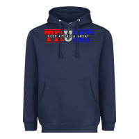 Navy Trump 2020 Heavyweight Hoodie - Bettercallsaul